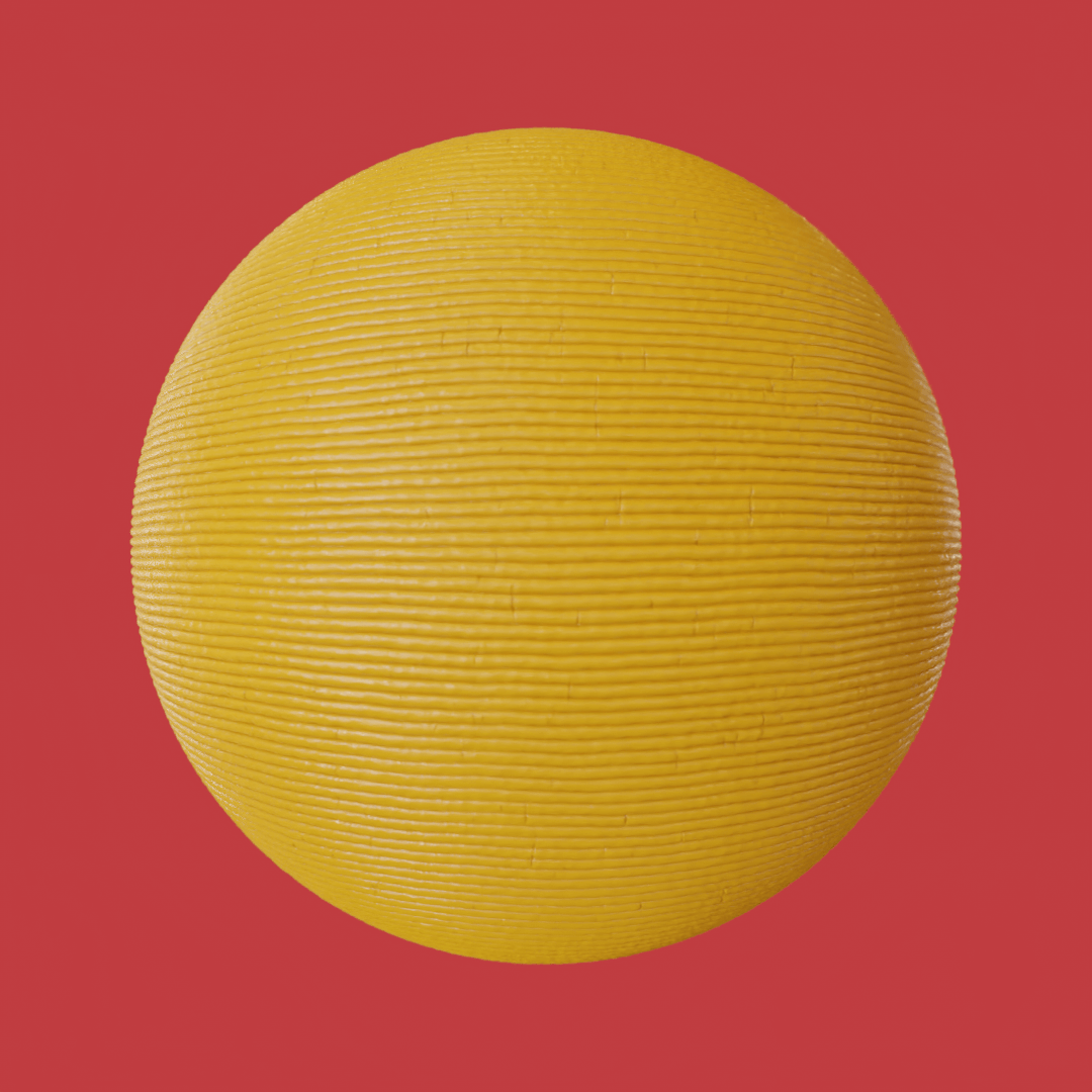 3D printed plastic sphere